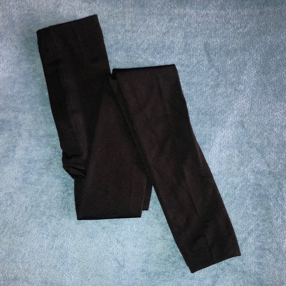 Women’s fleece lined opaque leggings